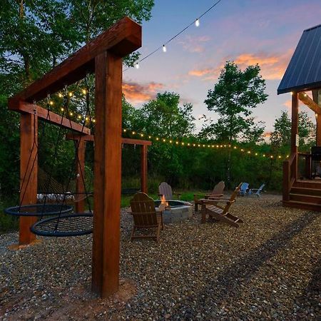 Under The Stars - Secluded, Hot Tub, Firepit, Games Villa Broken Bow Eksteriør billede