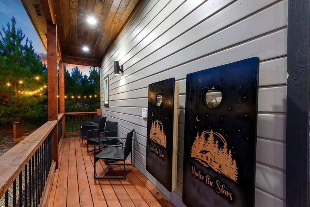 Under The Stars - Secluded, Hot Tub, Firepit, Games Villa Broken Bow Eksteriør billede