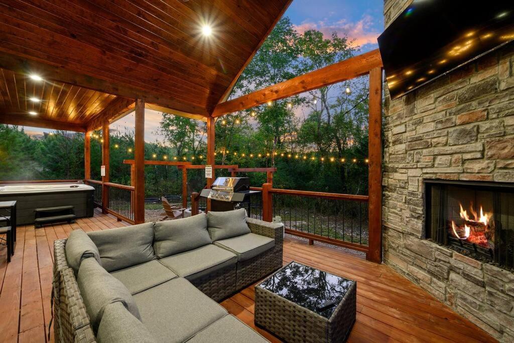 Under The Stars - Secluded, Hot Tub, Firepit, Games Villa Broken Bow Eksteriør billede
